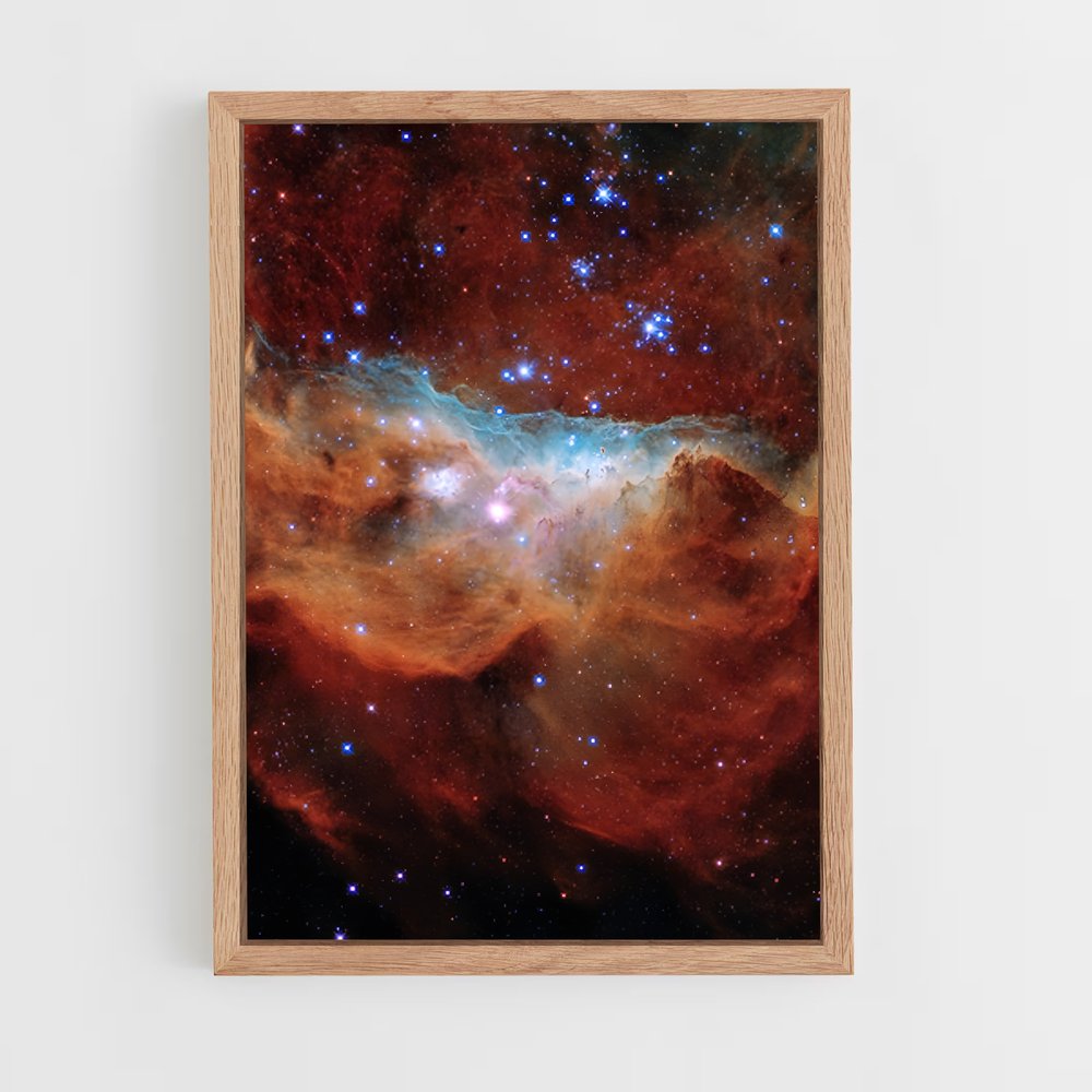 Poster La Nébuleuse de Tara – affiche Astronomie (vue 4)